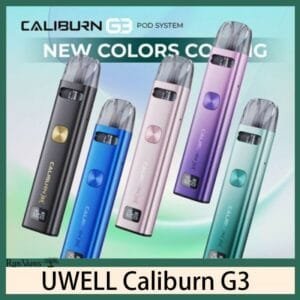 UWELL Caliburn G3咖哩棒G3 KIT電子煙2主機官網評價說明書